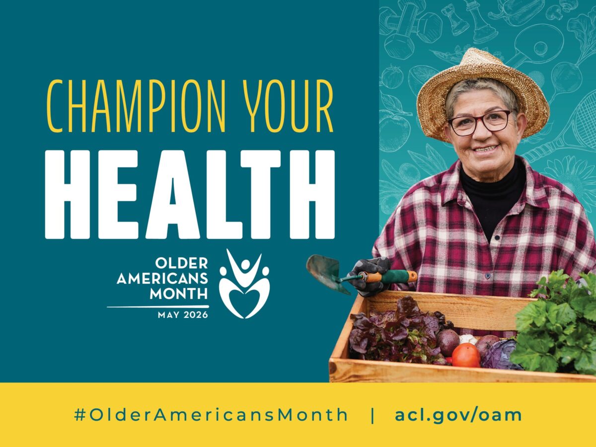 Older Americans Month, Championing health, Medicare fraud prevention